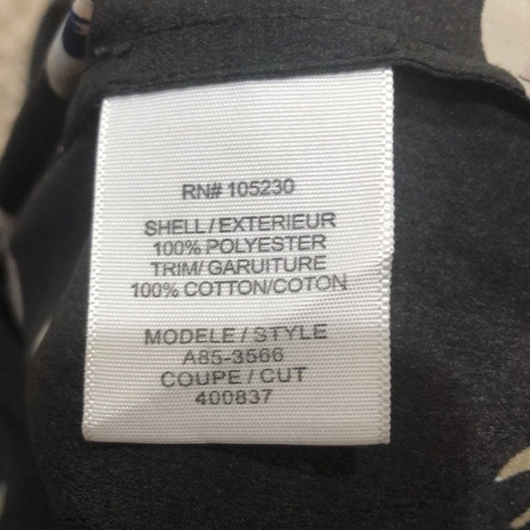 Joie Dress Size Small Black Floral Print - Picture 6 of 10